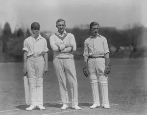 Son of the great CB to play for Hampshire. Mrs Fry coached by his father Left
