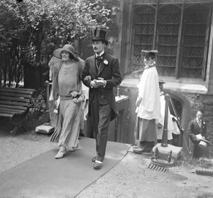 Only son on the late Lord Walter Gordon, Lennox Weds Mr Victor Gordon Lennox only