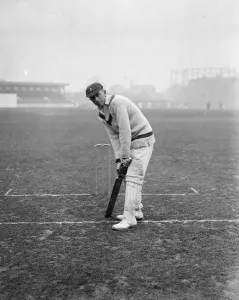 The South African cricket team at practice at Kennington oval