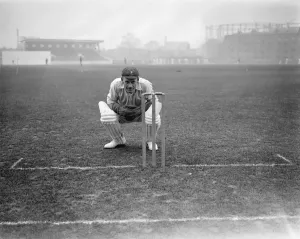 The South African cricket team at practice at Kennington oval