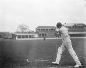 South African cricketers practice at the Kennington Oval, London Hubert Gouvaine