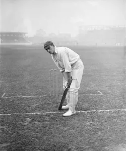 South African cricketers practice at the Kennington Oval, London Hubert Gouvaine