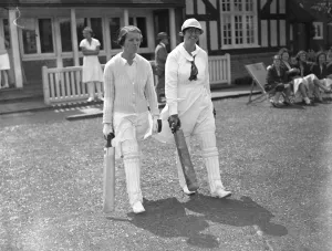 The South versus The Rest of the South at the Womens cricket trial at New Beckenham