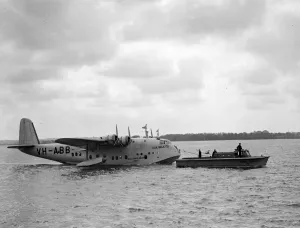 Southampton Imperial Airways flying boat Coolamgatta 1939