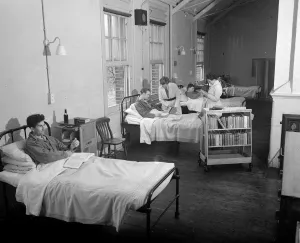 Ward Prints: Southern Hospital Dartford. 16 April 1947