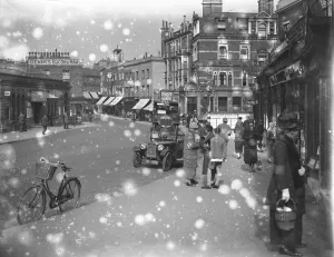 Town Prints: Southern Railway Station and shops ( Blackheath Village ) Tranquil Vale, Blackheath