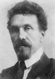 A Soviet celebrity. M Ryloff, President of the Soviet Council of Peoples Commissars