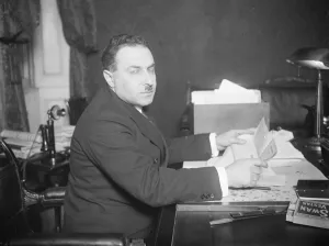 Desk Prints: The Soviet Charge d Affaires in London. M Rosengolz, who is at present acting