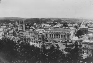 Town Prints: Spa in Belgium 17 May 1920