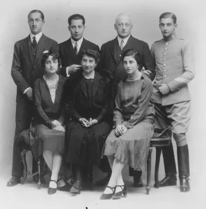 Spains dictator as a family man. General Primo de Rivera, photographed in