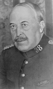Spains War Lord resigns. General Aguilera, President of the Supreme Council of war