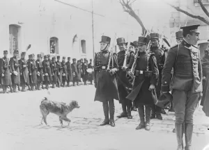 Spanish Crown Prince as Corporal The Prince of the Asturias, Heir ro the Spanish Throne