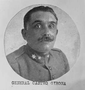 The Spanish General Alberto Castro Girona. 8 February 1929