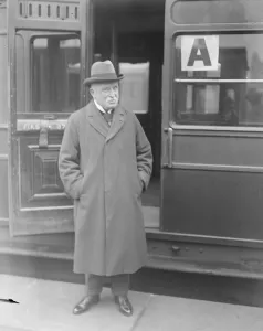 Special Job Done For White Star Line Lord French leaving Waterloo Station 25 April 1922