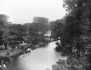 Framed Print : Special picturesque view of Ranelagh 1925