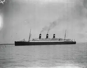 The SS Belgenland at Southampton 22 December 1933