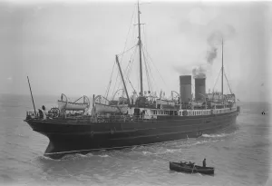 SS Biarritz a cross channel steamer. 1927