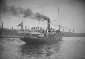 SS King Haakon leaving Newcastle 15 September 1920