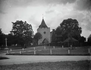 Rural Prints: St Bartholomews church in Otford. 1938