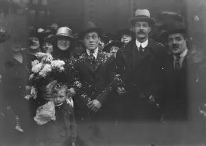 Wedding Inspiration Prints: At St Georges Cathedral, Southwark, at noon to day, the Lambeth youth James Jackson
