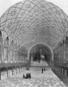 London Prints: St Jamess Hall, to be erected between Piccadilly and Regent Street - Mr Owen Jones