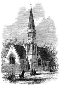 Church Prints: St. Marys Church, Ide Hill, Kent. 1866