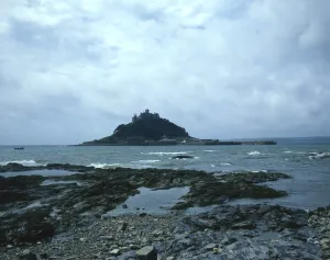Paranormal Prints: St Michaels Mount, Cornwall. Many ghosts attached to the island, but a four