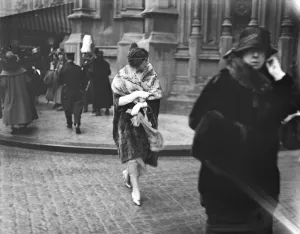 State opening of Parliament Peeresses leaving the Countess of Drogheda 10 February 1920