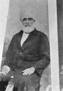 Turban Prints: Stepfather of Mumtaz Begum. Mahomed Ali Mahomed Musuff, the stepfather of Mumtaz Begum