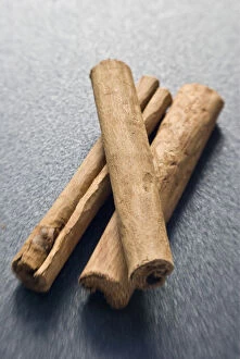 Ingredients Collection: Sticks of cinnamon credit: Marie-Louise Avery / thePictureKitchen / TopFoto