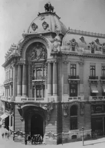 The stock exchange, Bucharest. 10 May 1928