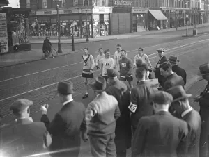 Stock exchange walk to Brighton. Forty nine lined up at Westminster for the annual