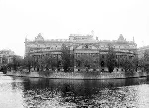 Stockholm. Bank of Sweden, Stockholm. 1926