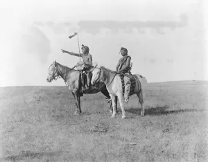 Indigenous Prints: The Stony Red Indians at Banff, Alberta Indian Hunters 20 September 1919