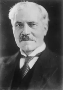 Moustache Prints: Striking character study of the British Premier. Washington DC, Photo shows, a strong