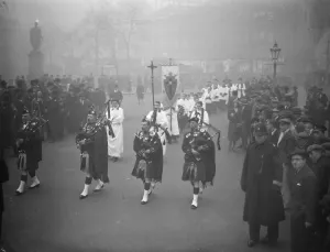 Stuart Adherents honour Martyr King. A commoration service for King Charles I