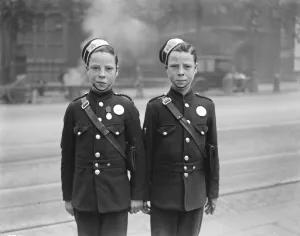 A study in similarity, the messenger boy twins. Born on Boat Race day, Edward Fowles