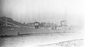 Submarine lost. Admiralty reports that Submarine L24 has been sunk in collision