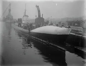 Submarines K2, K6, K12, K14 arrive at Chatham to be paid off. Last day of