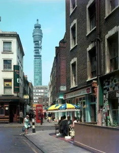 Still supreme and unchallenged in height the 620 ft General Post Office Tower situated