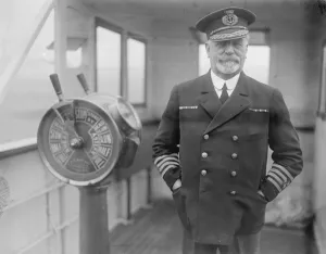 Survivors of the sinking liner horror. Captain Day of the SS Kinfauns Castle