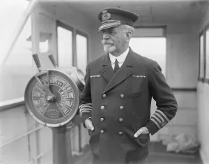Survivors of the sinking liner horror. Captain Day of the SSKinfauns Castle