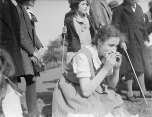 Students Prints: Swanley college sports. 1936