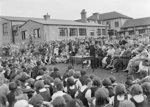 Swanscombe Central School Sports. 1937