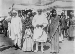 Swarajists walk out of Indian legislative assembly. Interesting scenes marked