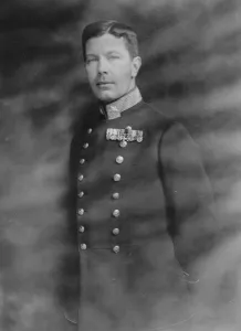 Swedish Crown Prince as Major General The Crown Prince of Sweden photographed