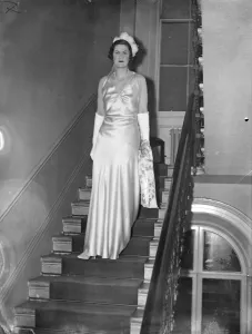 Stairs Prints: Swedish girl presented at Court