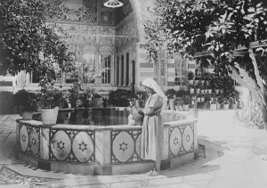 In Syrias loveliest City before the bombardment. As the result of a French bombardment