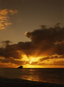 T4. 08. West Indies. Antigua. The Hawskbill rock