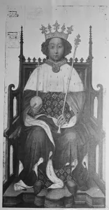 King Prints: Taken for Harper and Bros Portrait of Richard II in Westminster Abbey